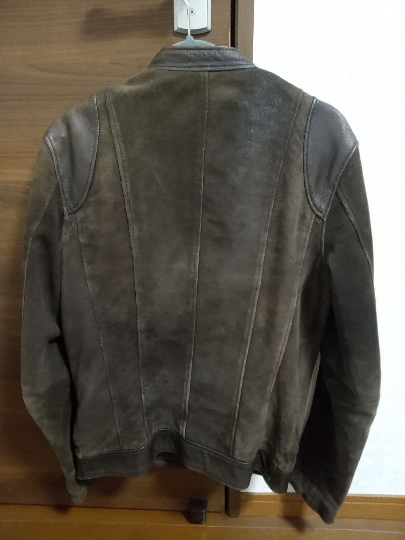 シェラックシングルライダースジャケット