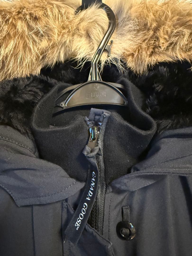 きらり　カナダグース　レディースダウンジャケット ファー付き