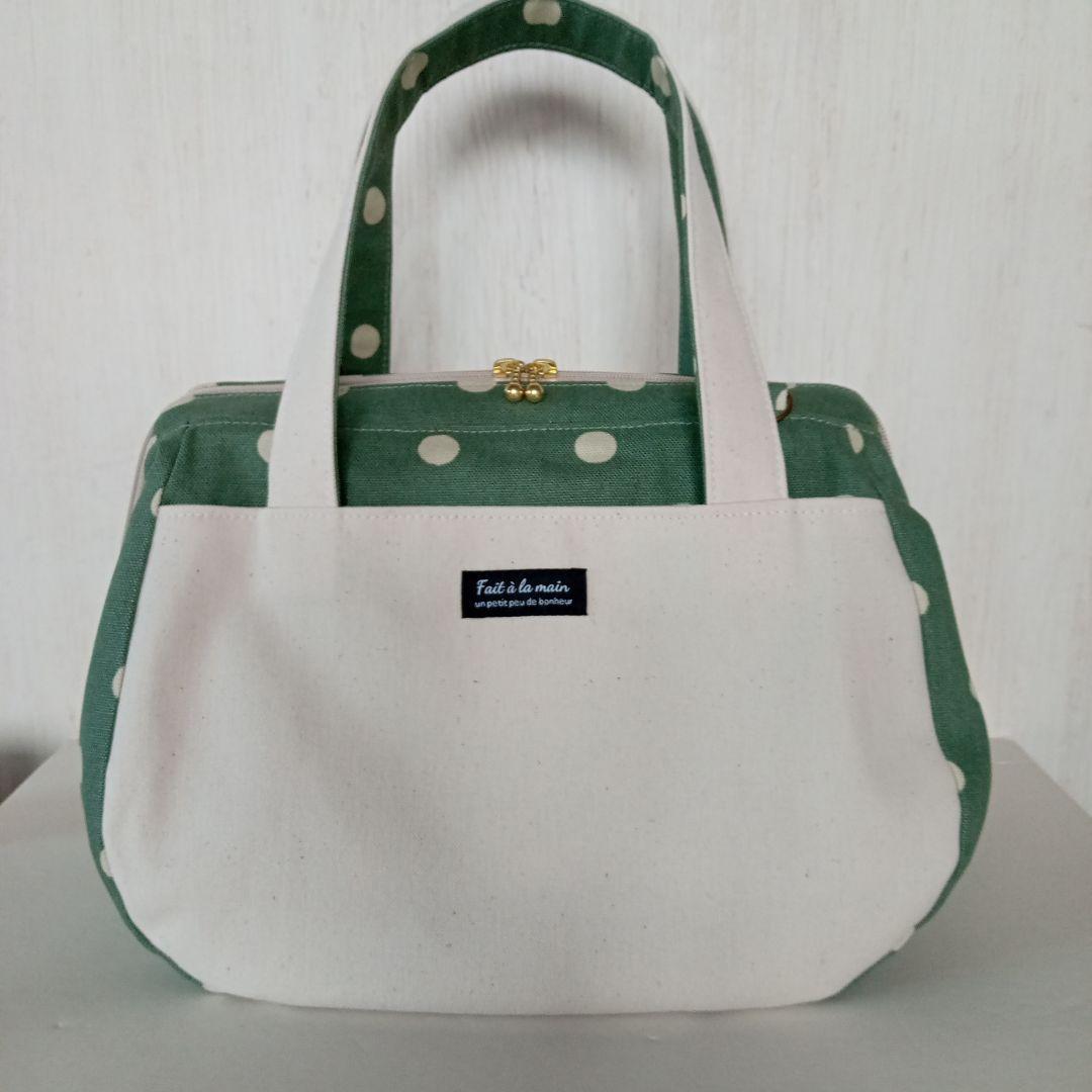 専用品　トートバックＬサイズ•ボストントートバック•ショルダー紐　ハンドメイド