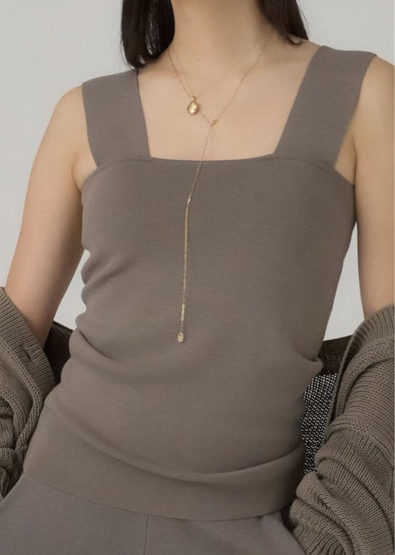 chaosカオスシルクコンニットタンク