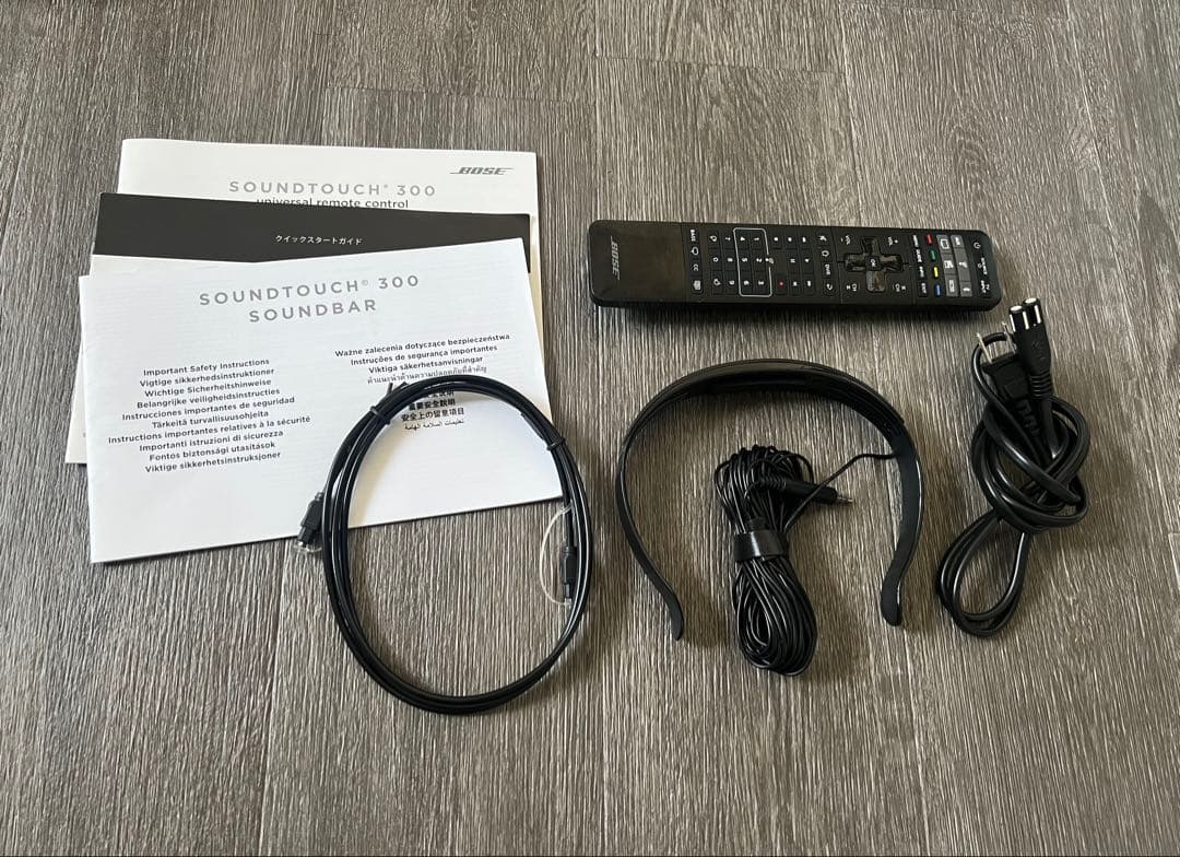 Bose soundtouch 300soundbar スピーカー