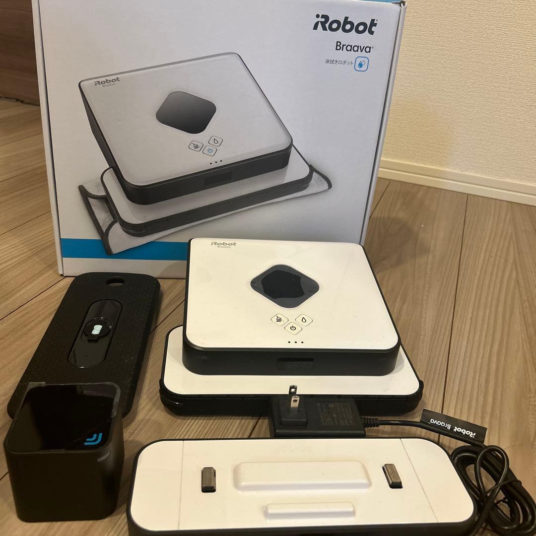 iRobot Braava 380j ロボット掃除機 本体 充電ドック付き