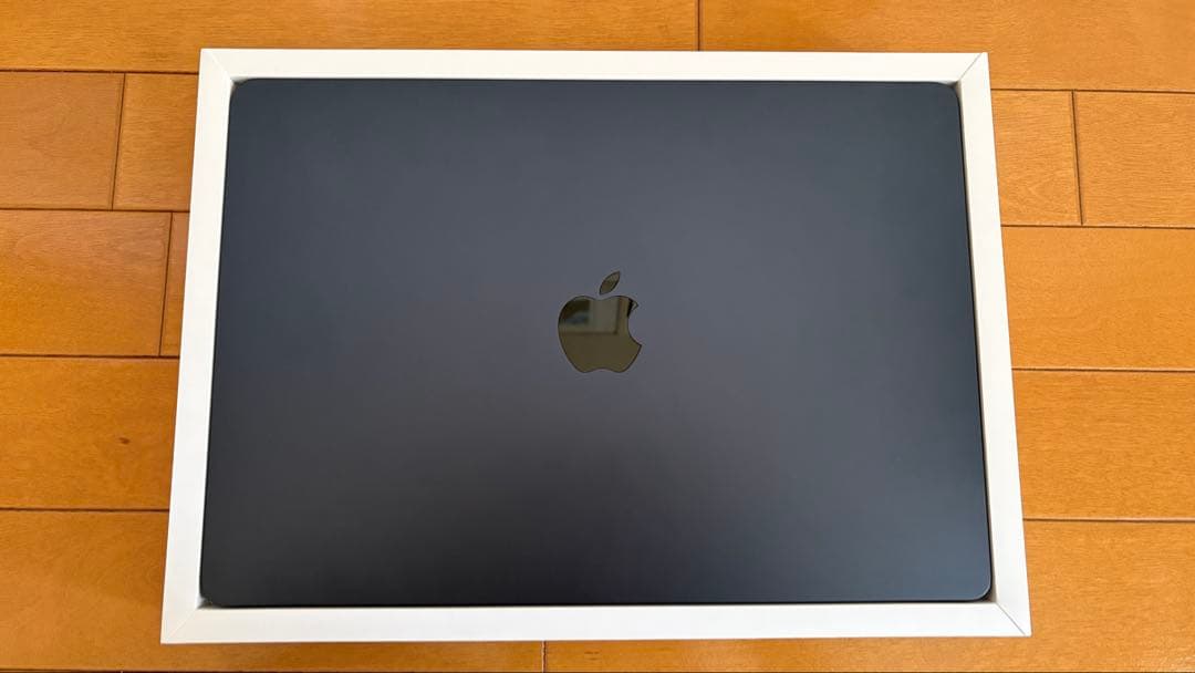 【美品】MacBook Air 15 M2 512GB ミッドナイト