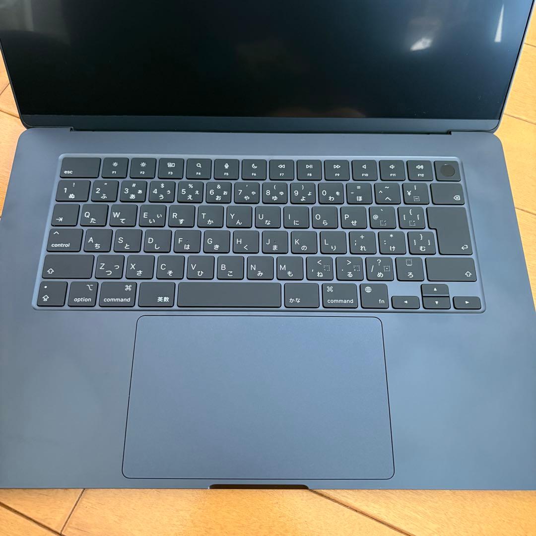 【美品】MacBook Air 15 M2 512GB ミッドナイト