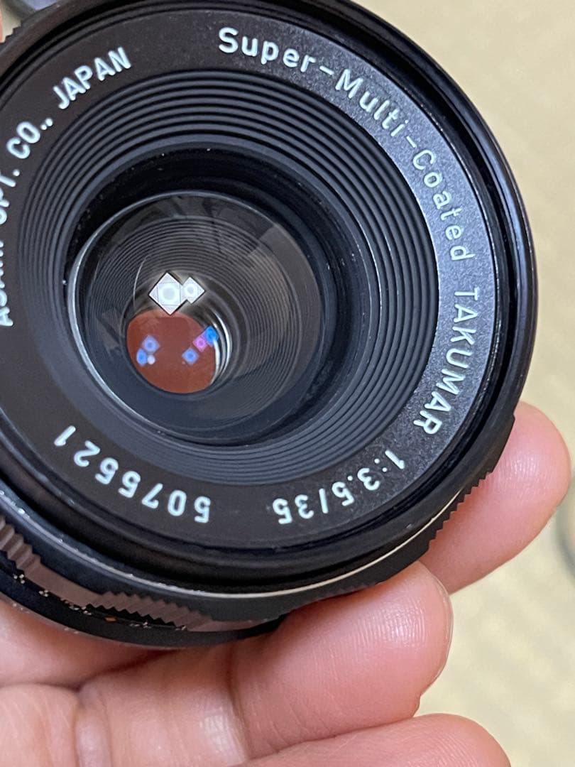 PENTAX TAKUMAR 55mm f1.8、35mmf3.5m42-nex