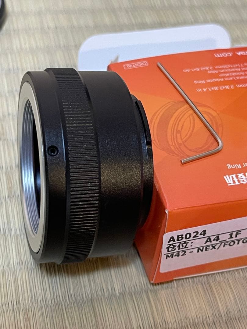 PENTAX TAKUMAR 55mm f1.8、35mmf3.5m42-nex