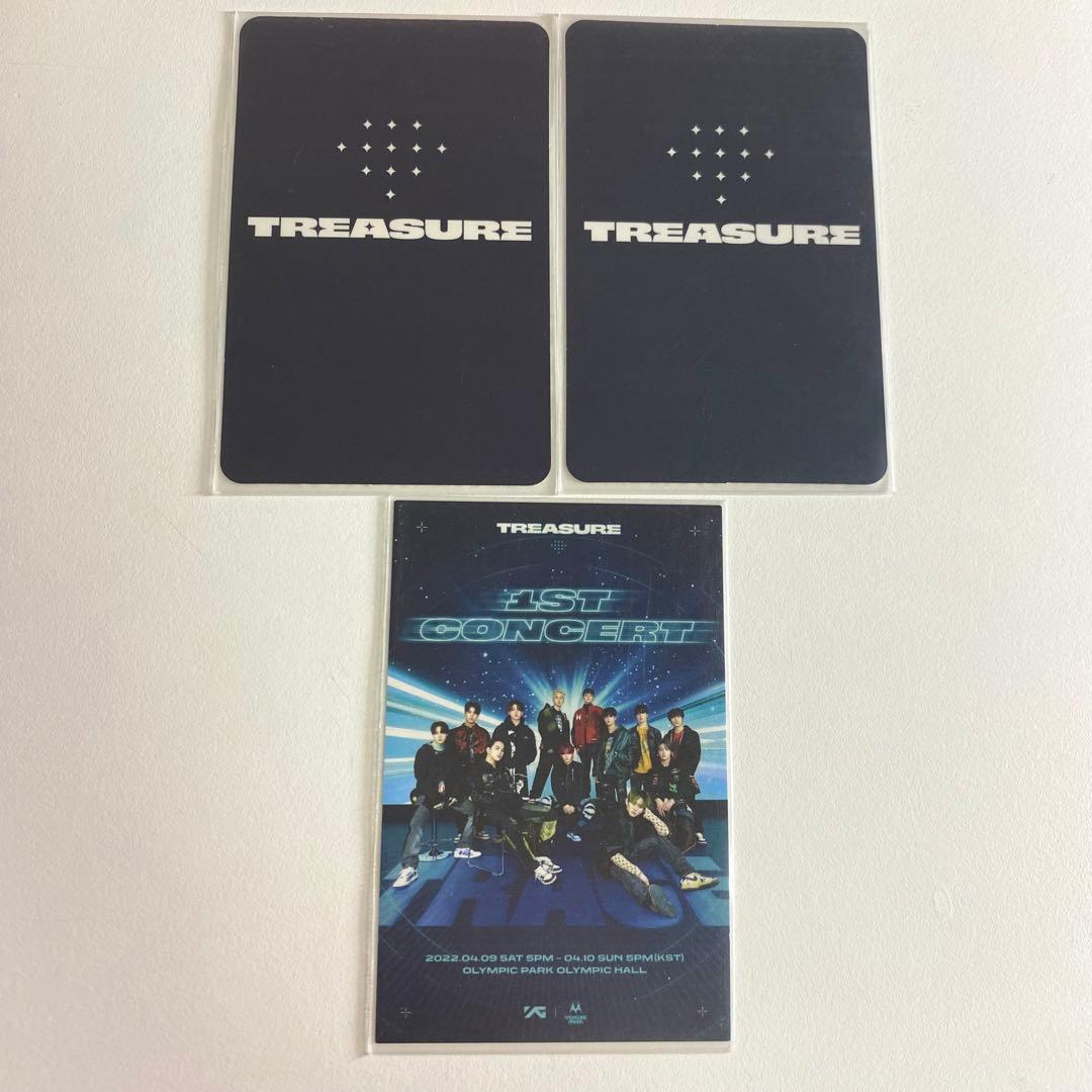 TREASURE TRACE ソウルコン 韓国限定 トレカ 3枚