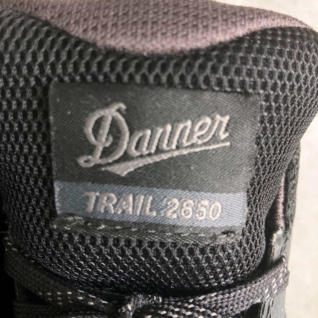 極美 Danner TRAIL 2650 GTX 黒 ゴアテックス Vibram