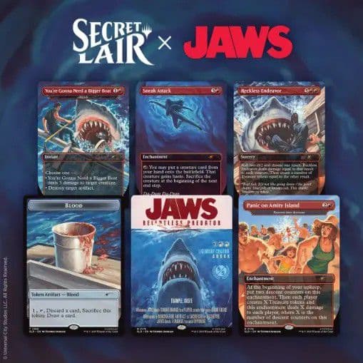 マジックザギャザリング 新品SecretLair x Jaws MTG