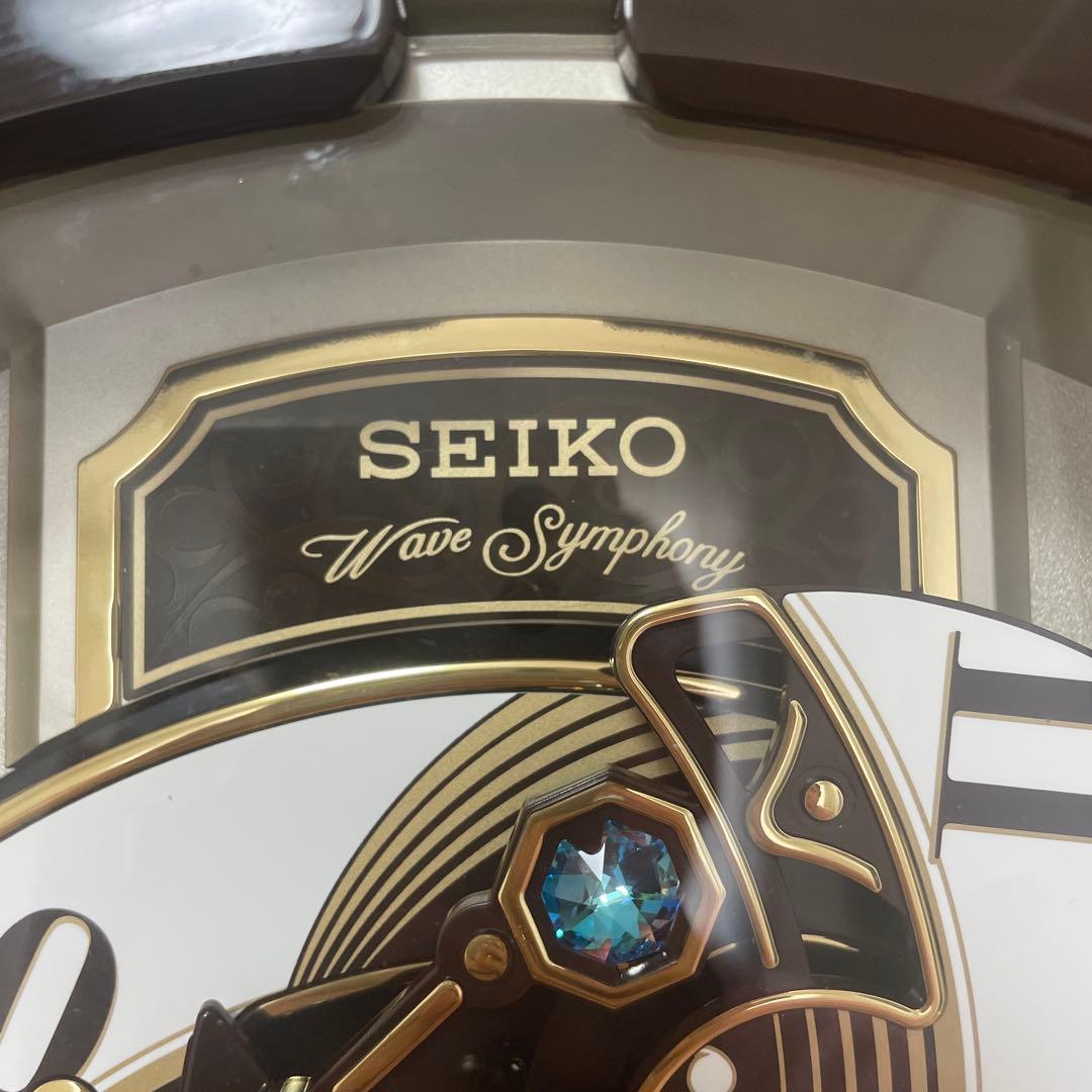 稼働確認済み　セイコー　からくり時計　RE579B SEIKO 壁掛け時計