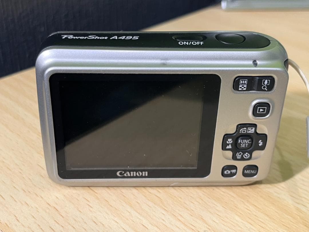 Canon パワーショット A495 デジカメ 簡易動作確認済 中古品