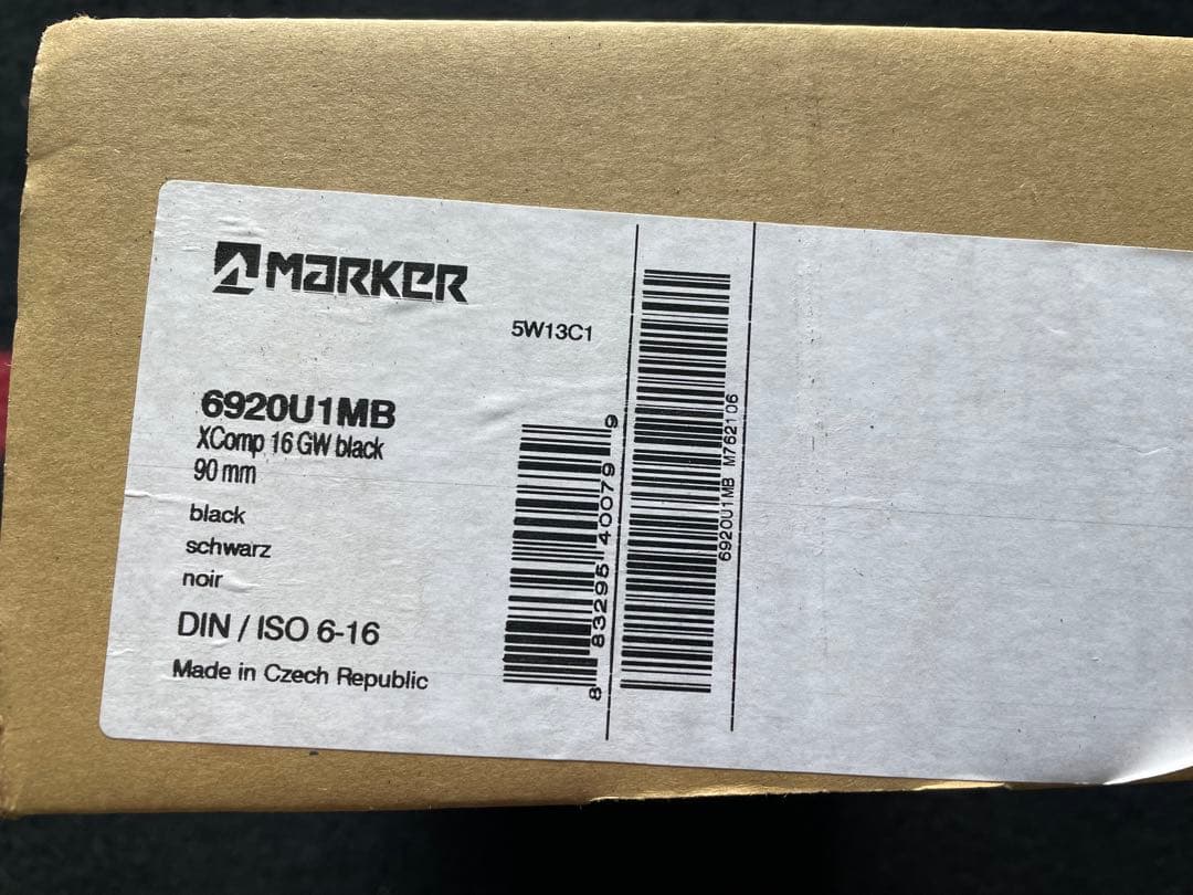 MARKER XCOMP16GW ビンディング 24モデル【新品未使用】