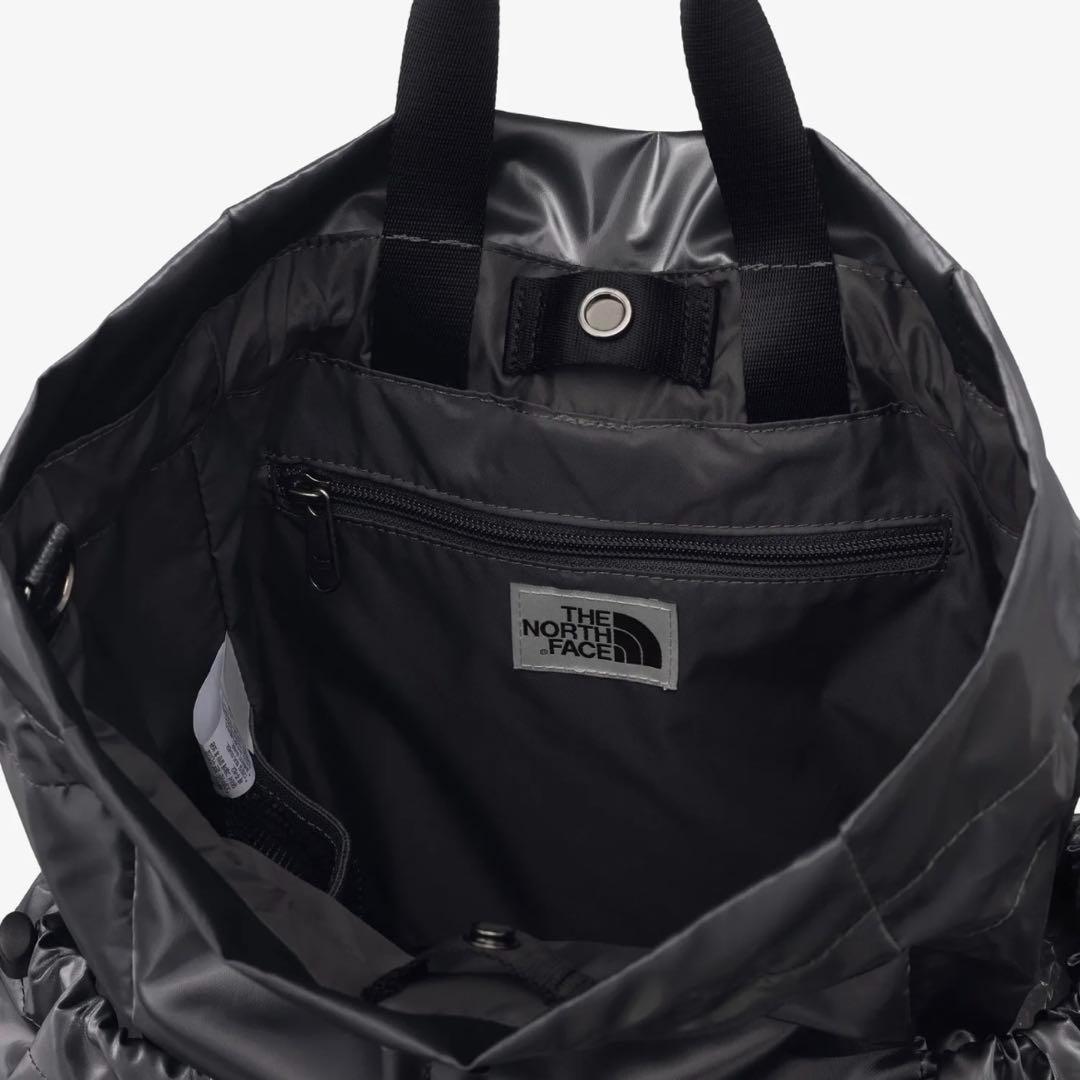 【韓国限定】ノースフェイス ボニーマルチバック シルバー グレー