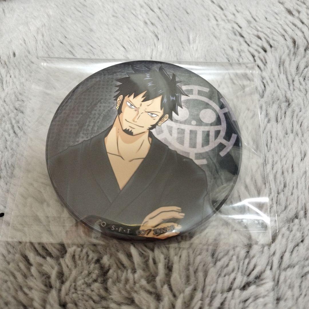 d*3様 ONEPIECEトラファルガー・ロー 極楽湯コラボ ぬいぐるみ缶バッジ