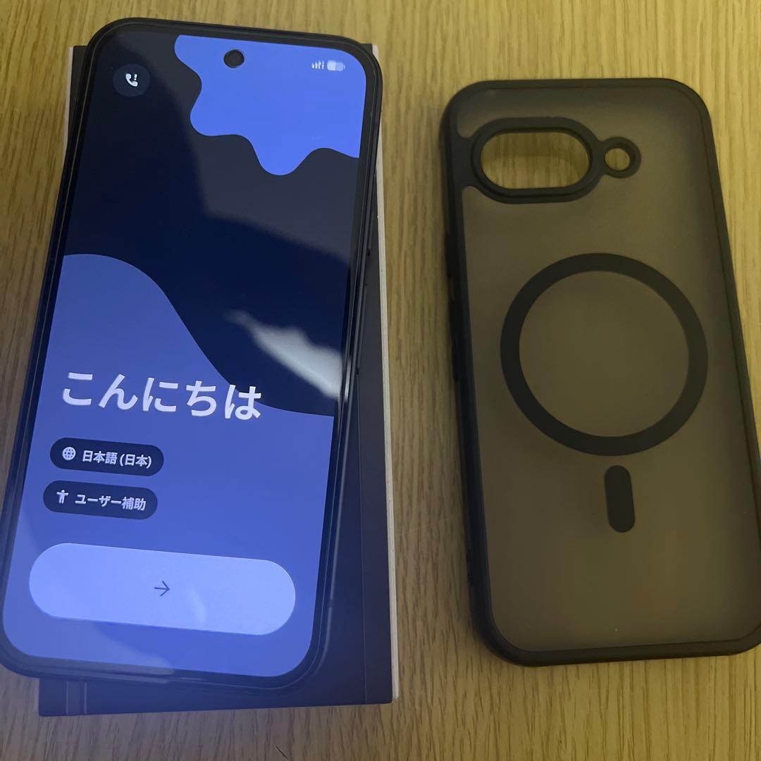 【ちむゴリ】Google Pixel9a 128GB ブラック 本体 黒