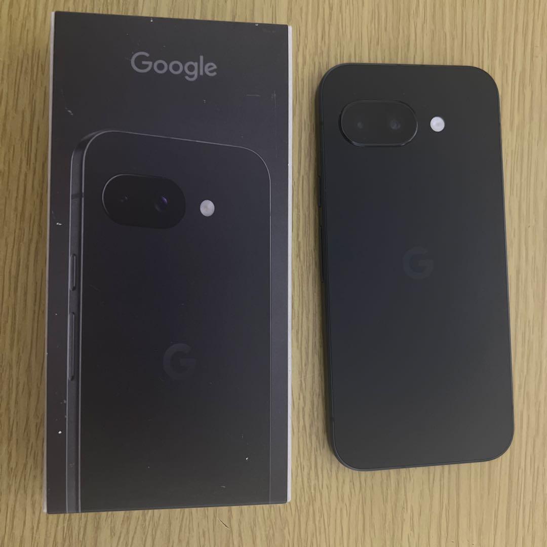 【ちむゴリ】Google Pixel9a 128GB ブラック 本体 黒