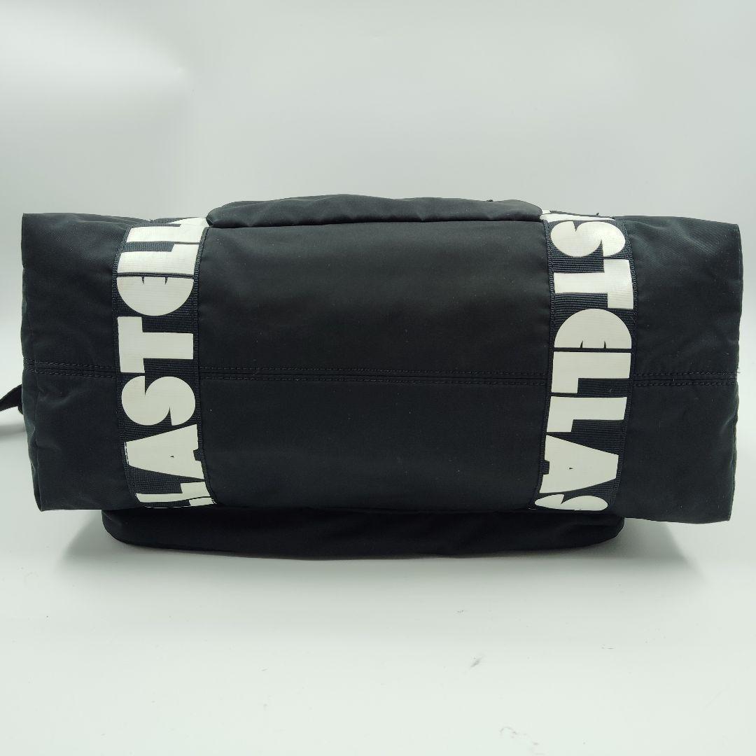 美品 ステラマッカートニー マザーズバッグ 2way ロゴ 大容量 黒