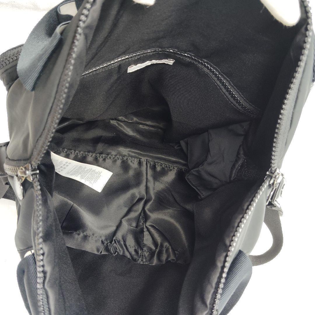 美品 ステラマッカートニー マザーズバッグ 2way ロゴ 大容量 黒