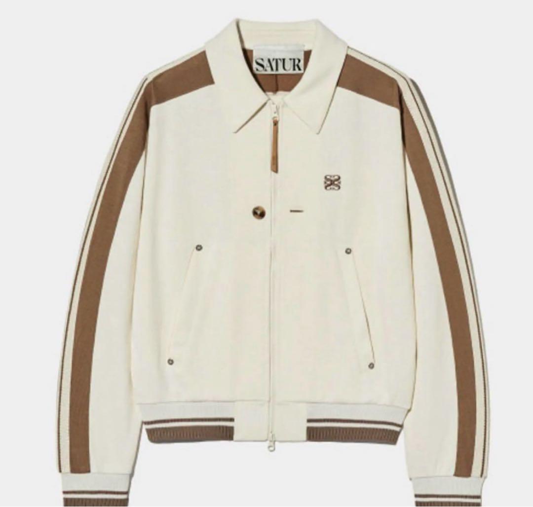 ジャケット・アウター SATUR Lawton Collar Track Zip-Up Jacket