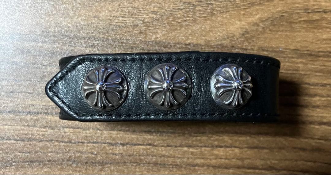 Chrome Hearts 3ボタン2スナップブレスレット クロムハーツ