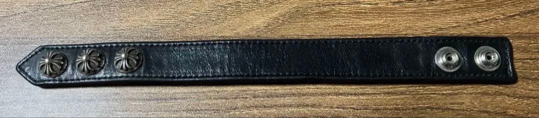 Chrome Hearts 3ボタン2スナップブレスレット クロムハーツ