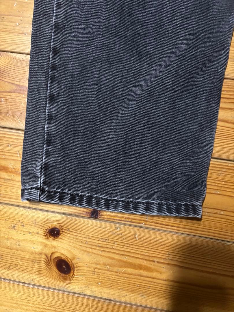 ダークグレー カットアウトデニムパンツ 42マルジェラMargiela ブラック