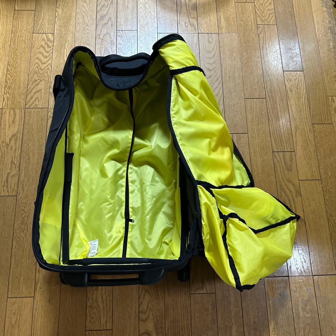 チャムス　ブラック　キャリーバッグ