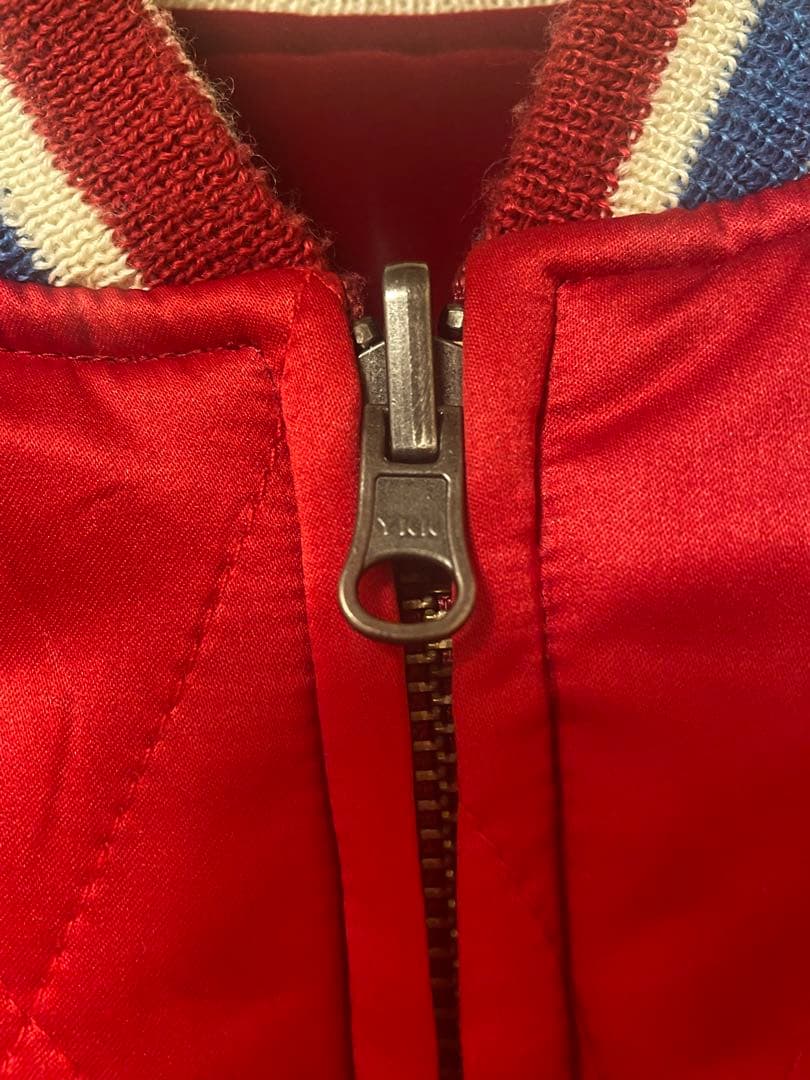 別珍スカジャン リバーシブル free size