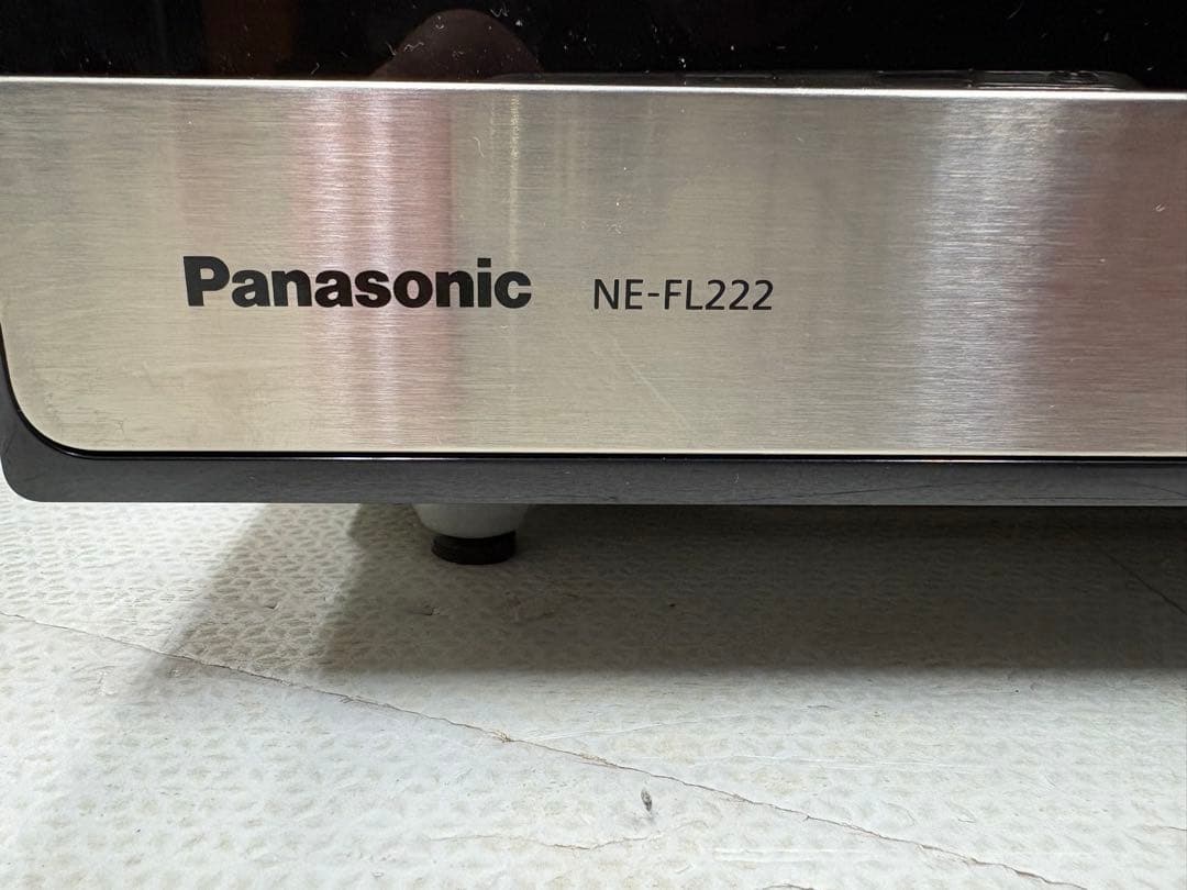 Panasonic 電子レンジ NE-FL222-Kブラック 2024年製