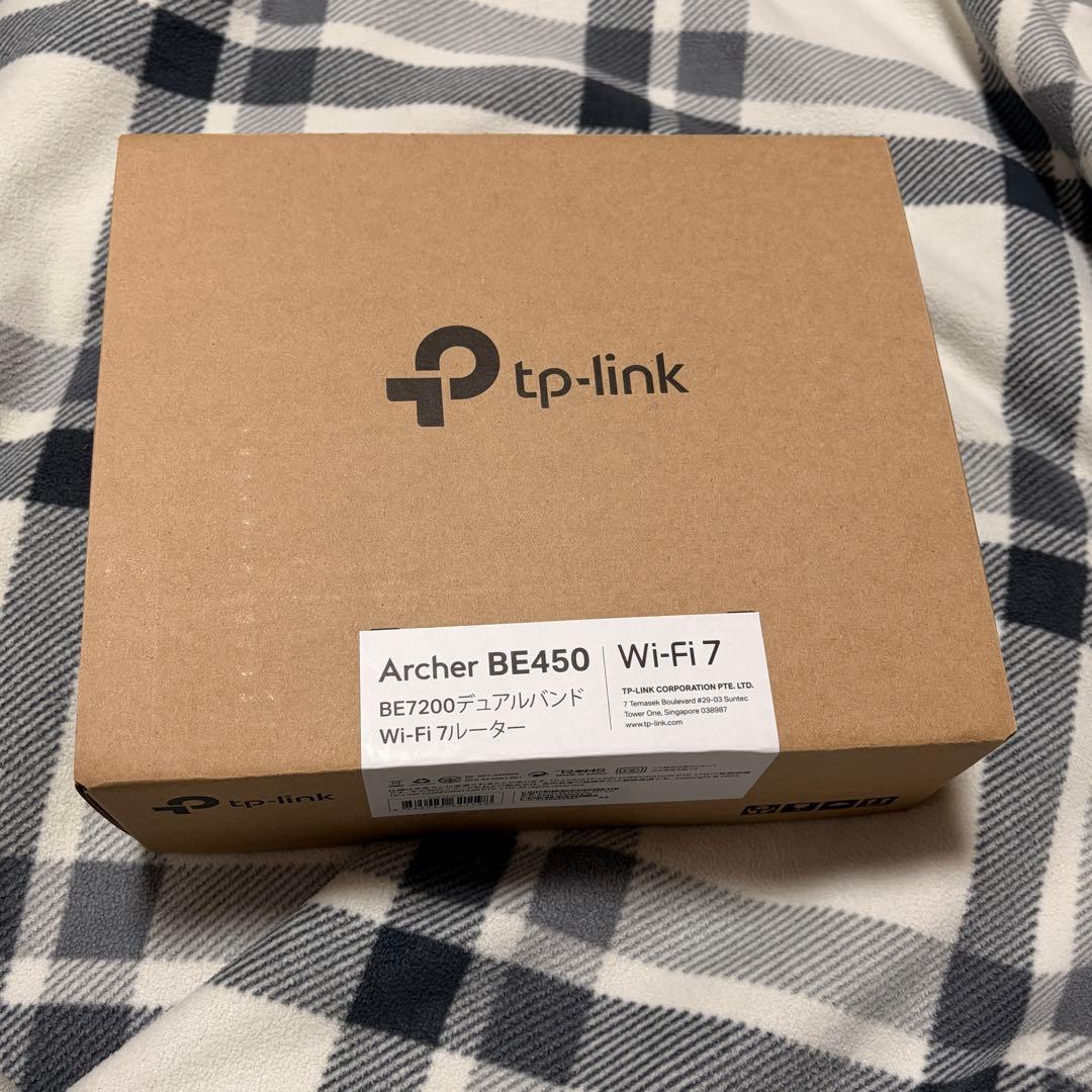 TP-Link ルーター WiFi7 無線ルーター 高速 BE7200 10G
