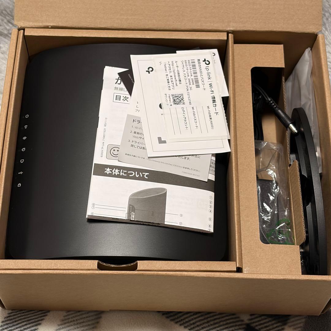 TP-Link ルーター WiFi7 無線ルーター 高速 BE7200 10G