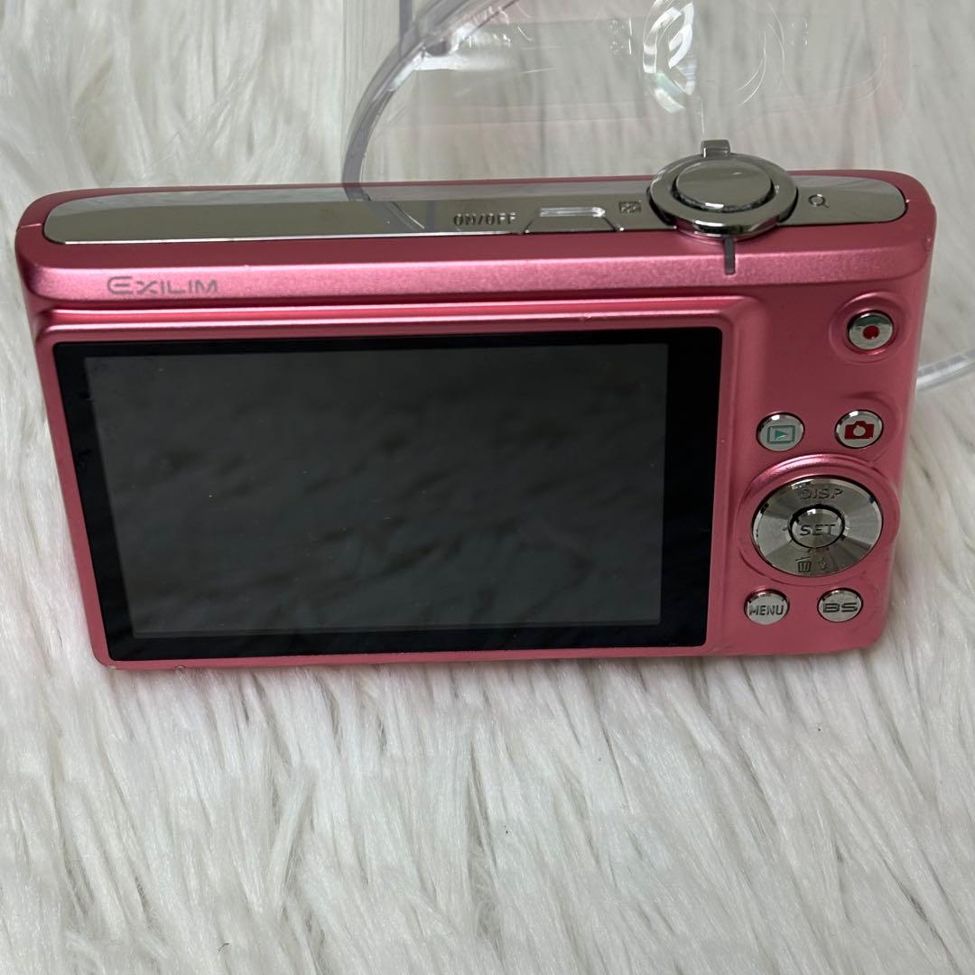 CASIO カメラ　EX-Z100 バッテリー　充電器　ピンク コンデジ　動作品