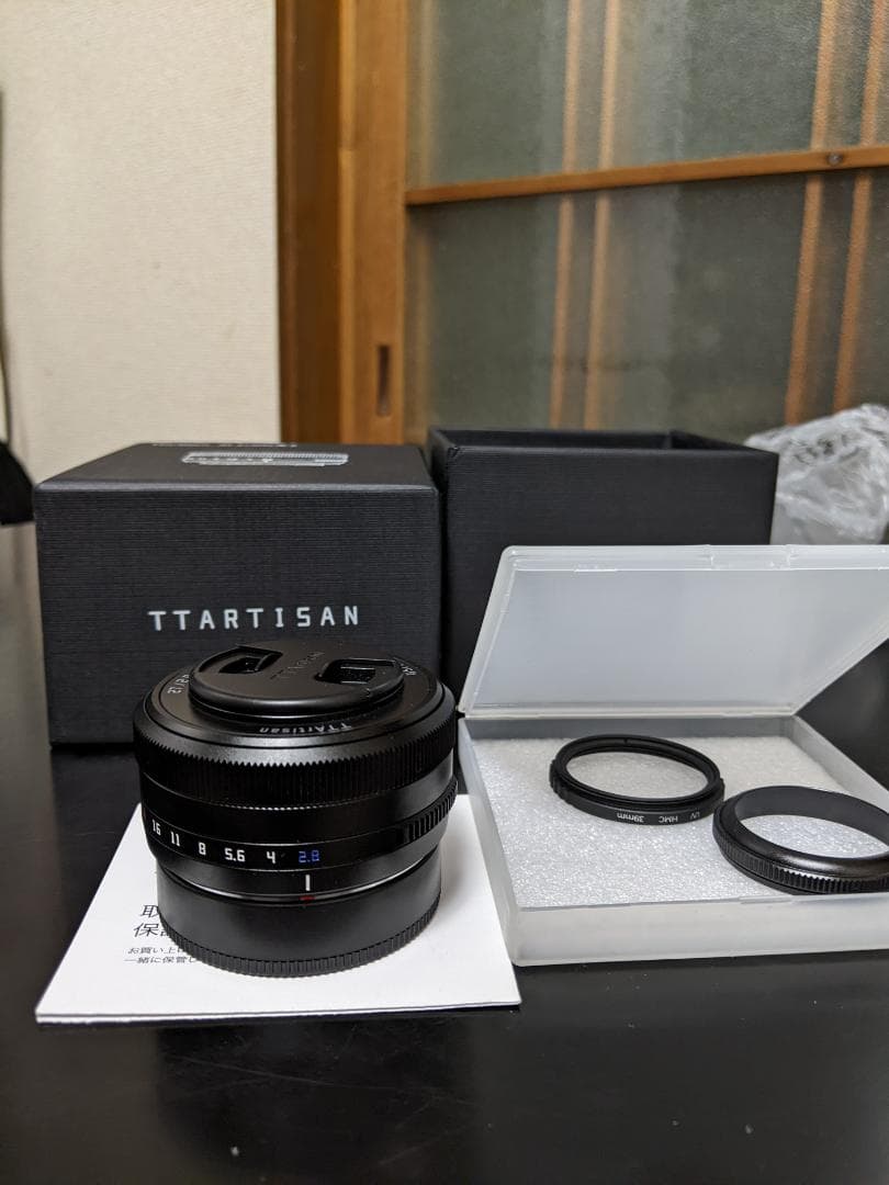 レンズ(単焦点) Ttartisan 27mm f2.8 Xmount