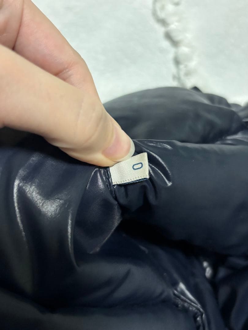 モンクレール クレア ダウンジャケット ロゴワッペン CLAIR サイズ0