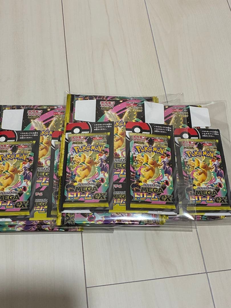 ポケモンカードゲーム メガドリーム　3BOX シュリンク無し