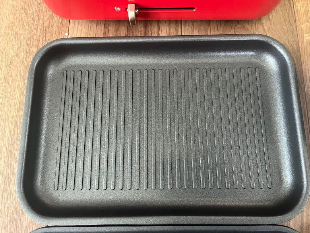 BRUNO ホットプレート レッド　一度のみ使用