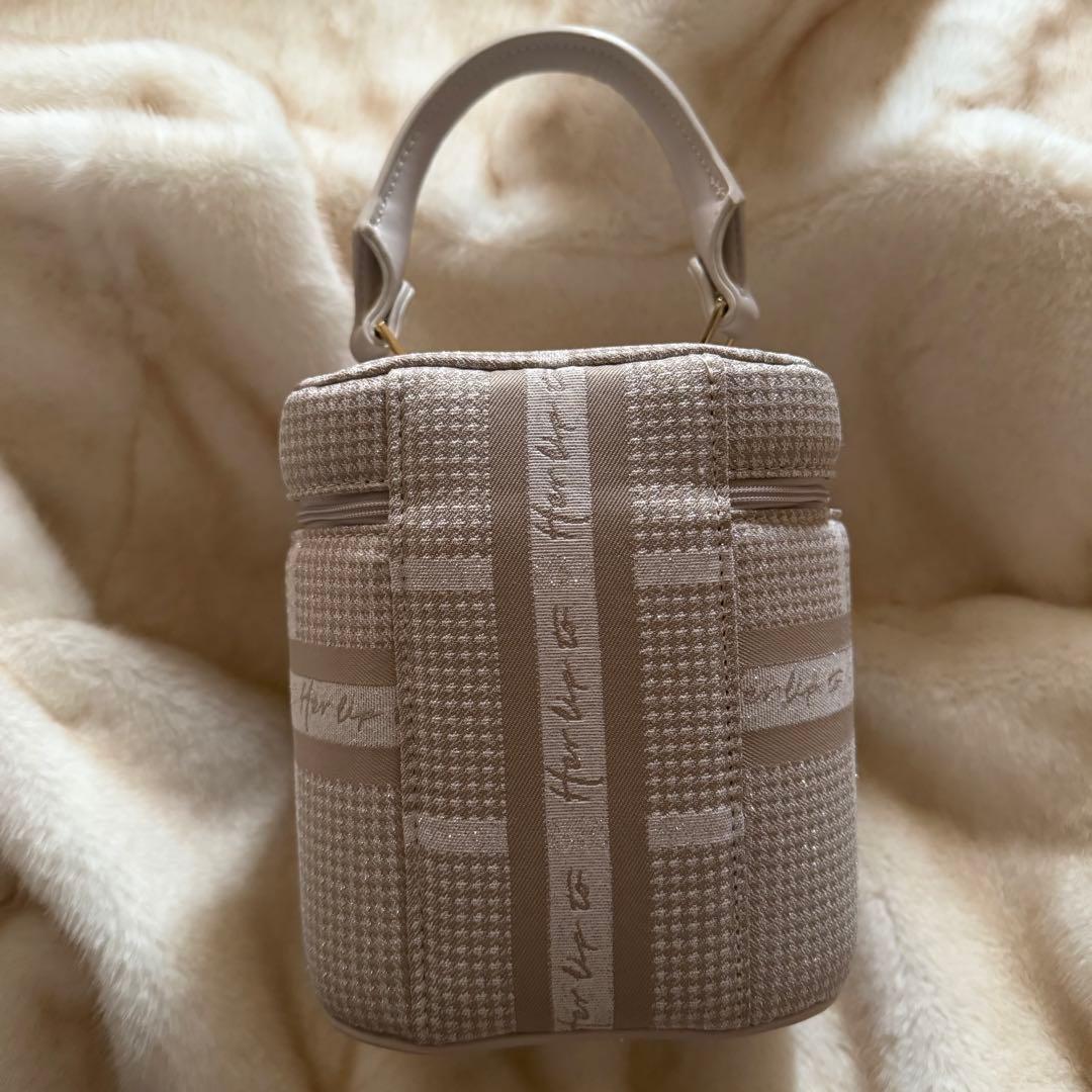 バッグ HLT Jacquard Vanity Bag nude pink