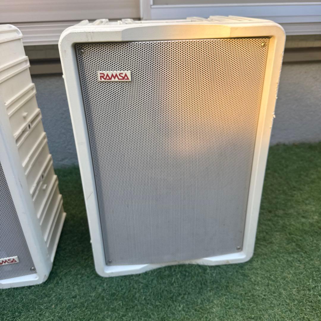 ミ*)様 動作確認済み RAMSA WS-A500-W PAスピーカー 200W