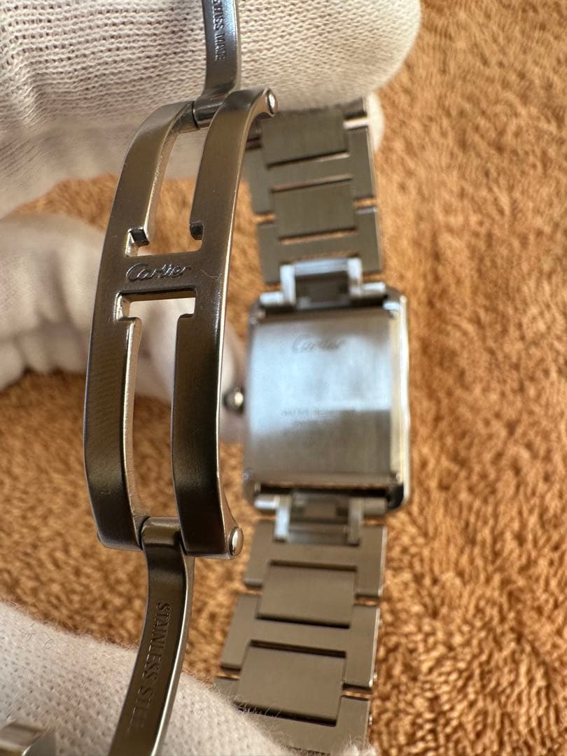 カルティエ(Cartier) tank must　金属ベルト　19MM　未使用品