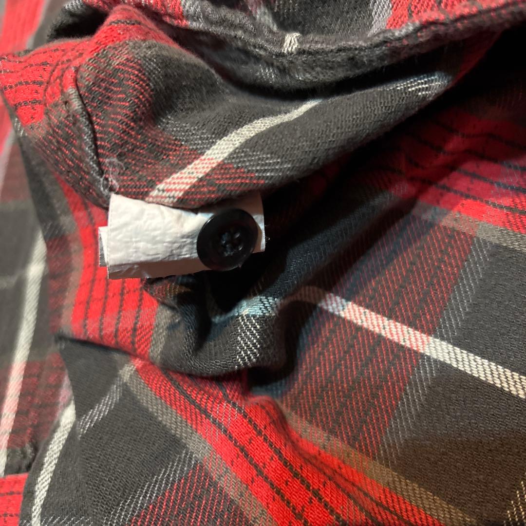 テンダーロイン　ネルシャツ　レッド　希少　Lサイズ