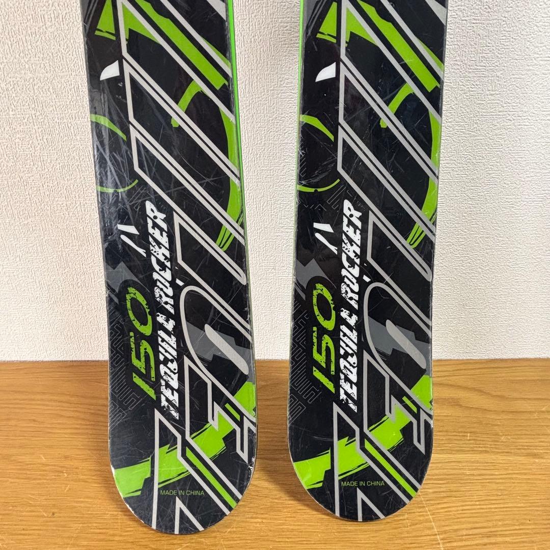 kissmark 150cm フリースタイルスキー板　ツインチップ