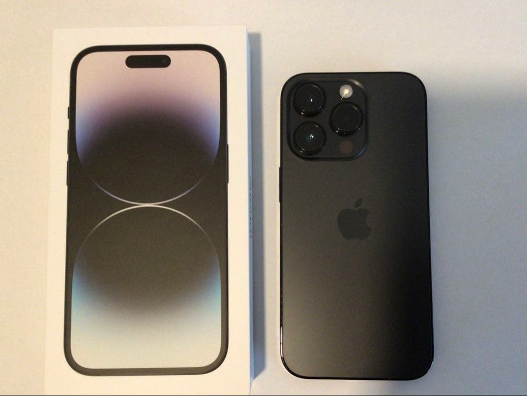 【美品】iphone14pro スペースブラック 128GB