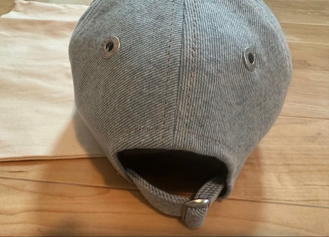 アミパリス　ライトグレーデニムキャップ