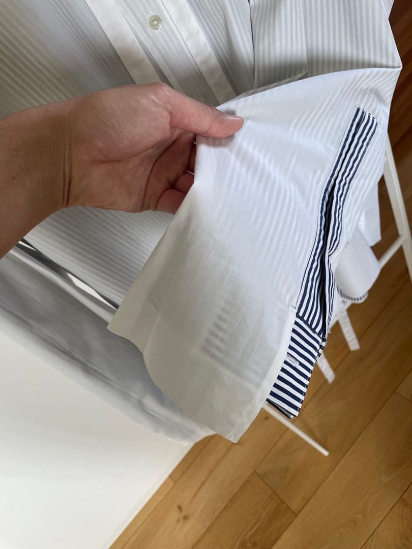 Rich i 23AW REVERSIBLE SHIRT White サイズ48