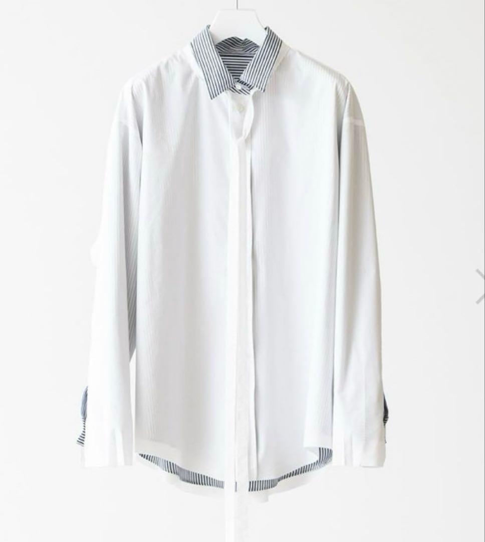 Rich i 23AW REVERSIBLE SHIRT White サイズ48