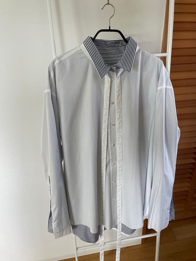 Rich i 23AW REVERSIBLE SHIRT White サイズ48