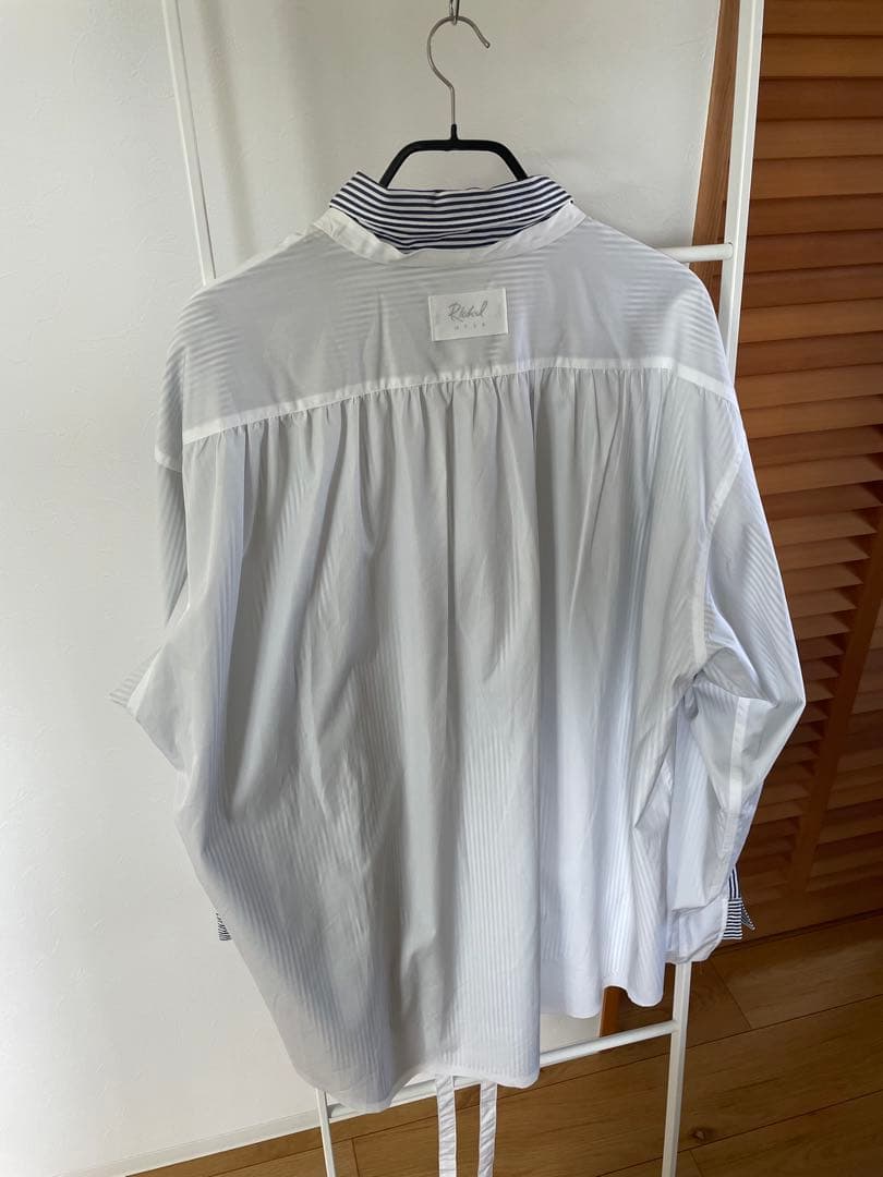 Rich i 23AW REVERSIBLE SHIRT White サイズ48