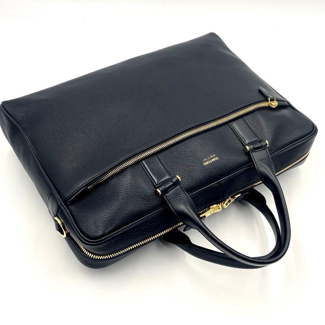 【定価80万/美品】トムフォード23AW Laptop bagミディアム2way