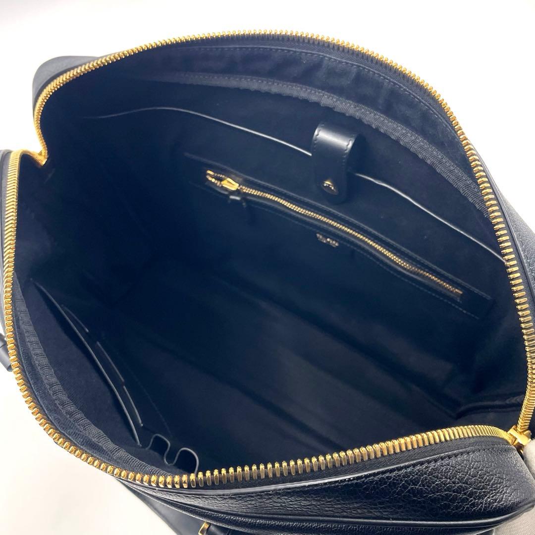 【定価80万/美品】トムフォード23AW Laptop bagミディアム2way