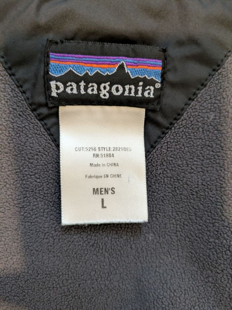 Patagonia ニューシェルドシンチラジャケット Lサイズ ブラック